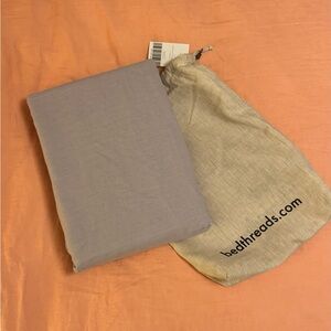 Bed Threads Lilac Linen Duvet Cover Queen BNWT **RARE**